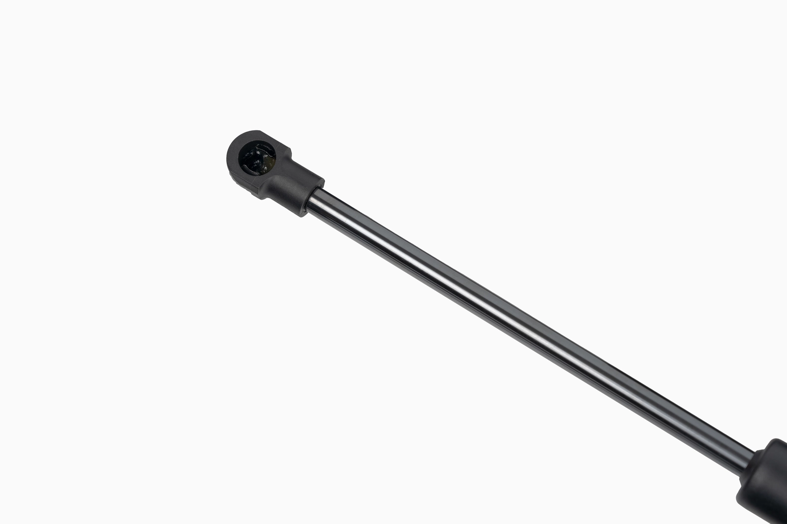 Close-up of lift support strut cylinder eyelet end fitting