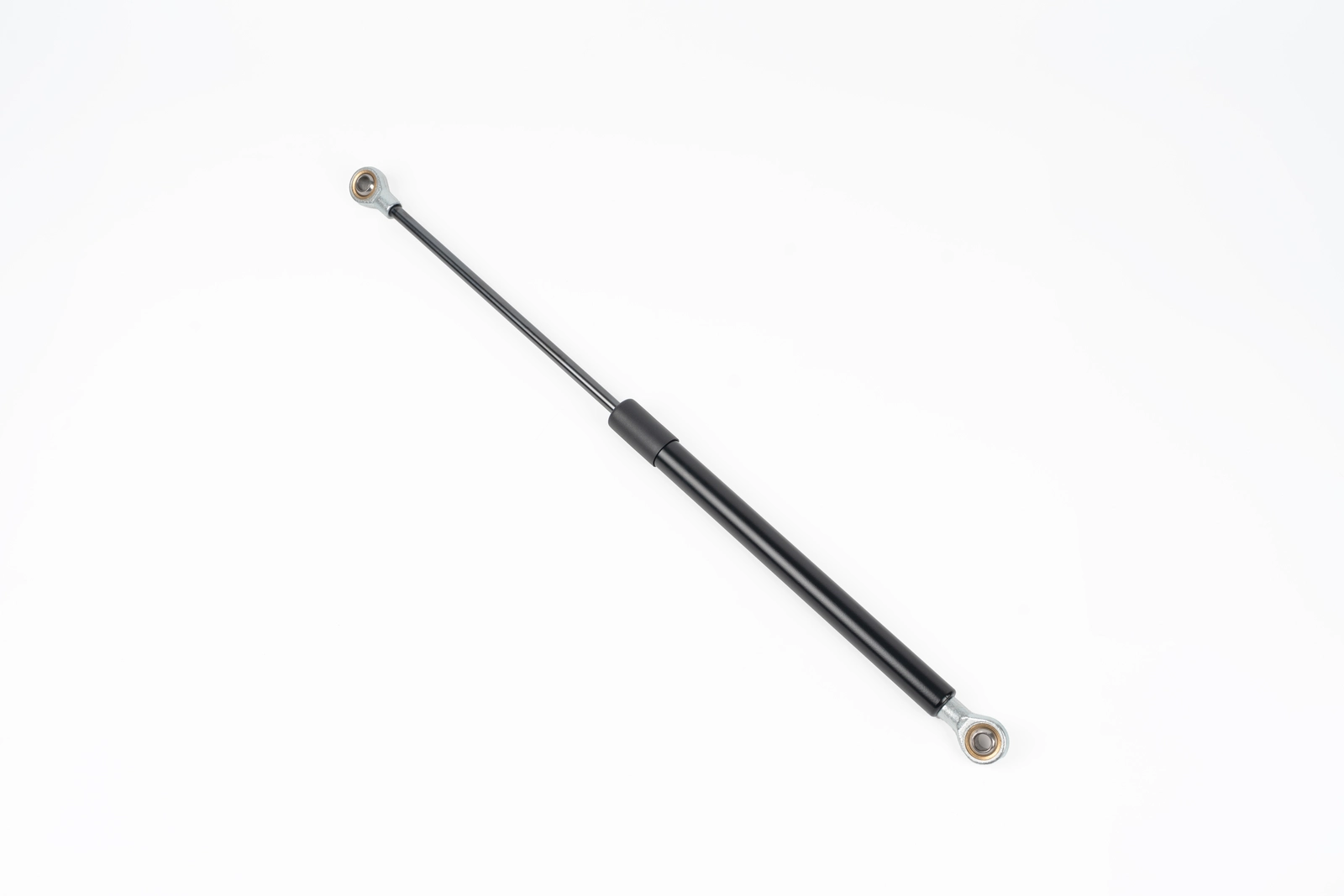 Compression gas strut showing outer cylinder body and piston rod