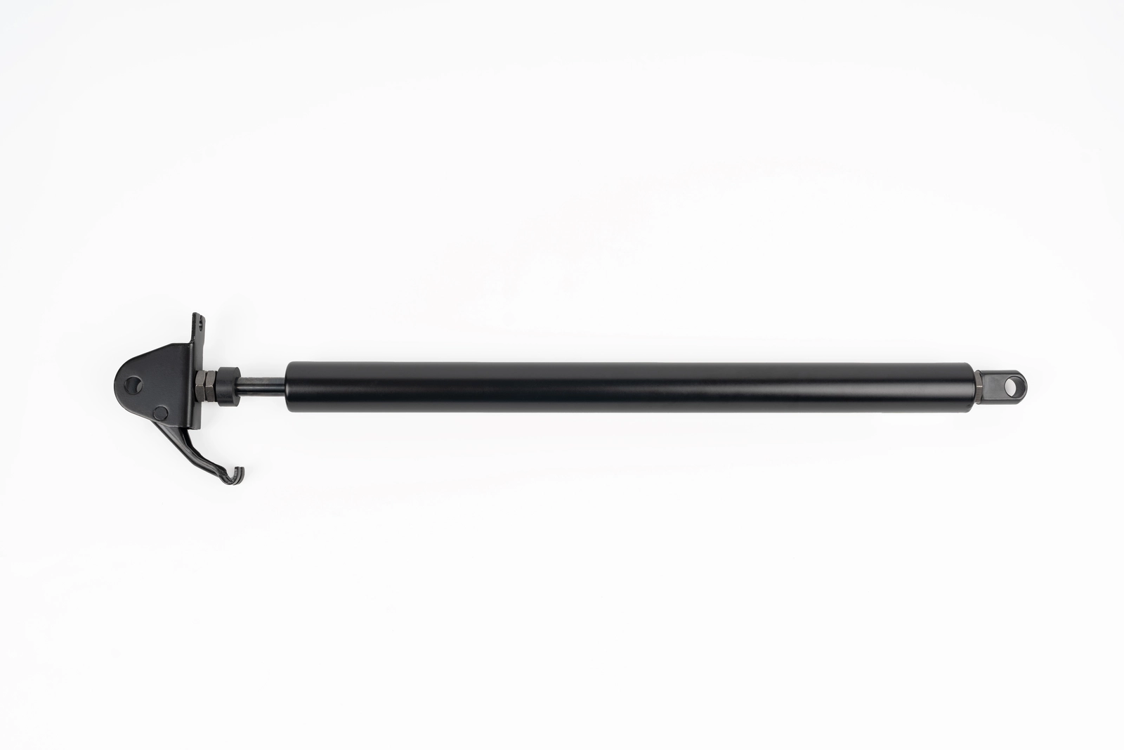 Hospital bed gas spring rod end and release valve assembly